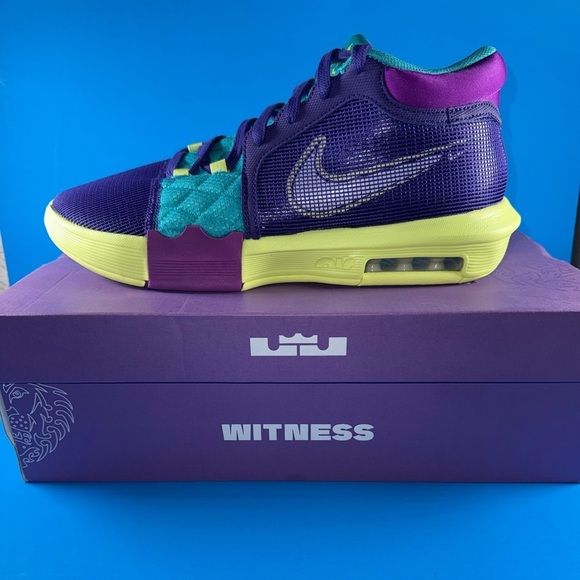 NEW Nike LeBron Witness VII Field Purple/White Men’s Size 10.5 main image 15